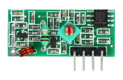 433 MHz Arduino rádiový vysielač + modul prijímača