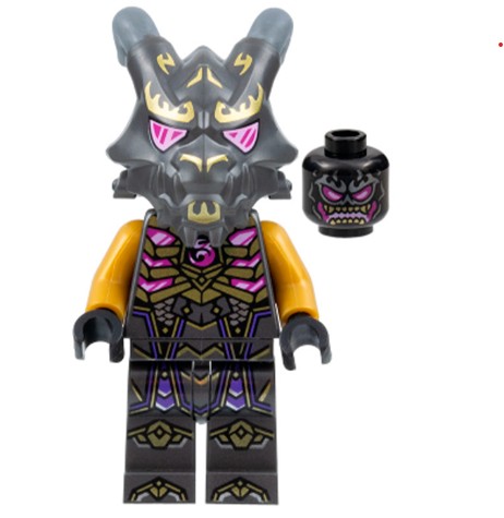 LEGO NEW Ninjago Krištáľová figúrka kráľa so zbraňou njo787
