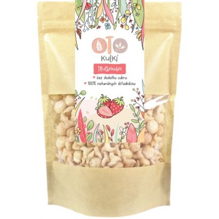 Raňajkové guličky jahodové 150 g Otolandia
