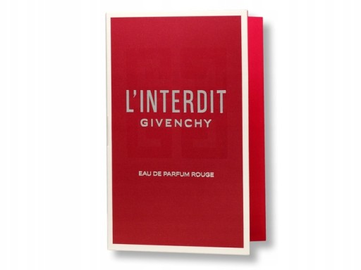 Givenchy L'interdit Rouge EDP 1ml