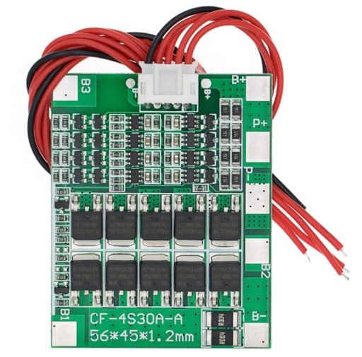 331 Li-ion nabíjací modul 4S 16,8V 60A 18650 BMS