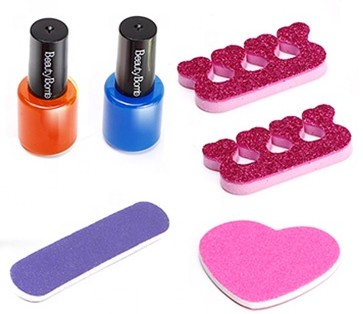 SÚPRAVA NA NÁLEŽITOSTI NÁLEPKY A KONCOVKY FRÉZKY GLITTER