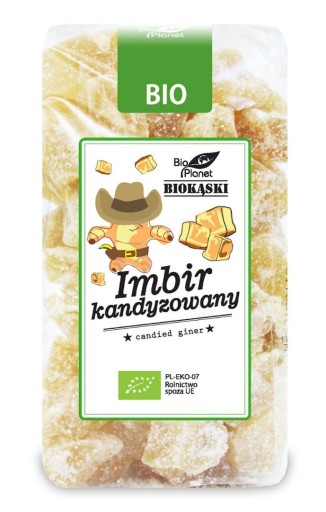 BIO KANDIDOVANÝ ZÁZVOR 400 g - BIO PLANÉTA