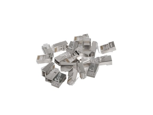 SIEŤOVÁ ZÁSTRČKA RJ45 (8P8C) LANBERG CAT.5E FTP (20 KS) PRE KÁBEL A DRÔT