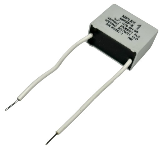 MIFLEX motorový kondenzátor 1uF 400V POLSKÝ