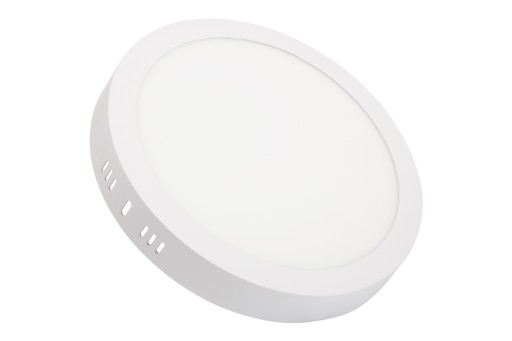 Okrúhly prisadený LED stropný panel, 18W, NEUTRÁL