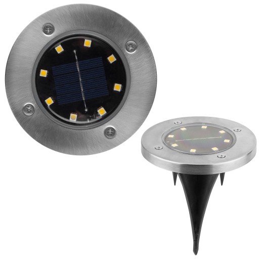 LED solárne svietidlo na trávnik 50 lm