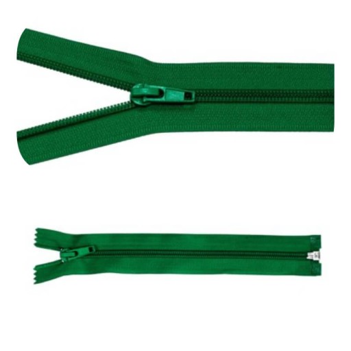 Zips 50cm Krawiecki Zelený 5 ks