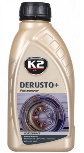 ODSTRAŇOVANIE HRDZE K2 DERUSTO PLUS 500 ML