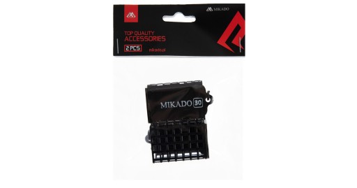 MIKADO Štvorcové krmítko NA NÁSTRAHY SO DNOM 15G 2 KS