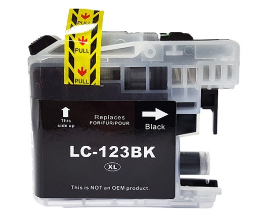 ATRAMENT pre BROTHER LC123 DCP-J132W DCP-J152W BLACK