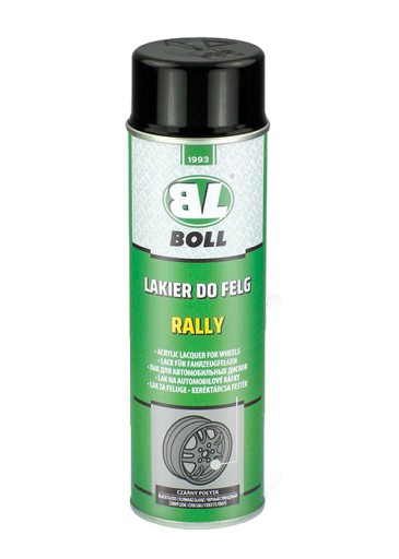 BOLL Farba na ráfiky čierna RALLY SPRAY 500ml