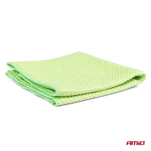 Vaflová utierka z mikrovlákna na sklo, okná a zrkadlá 40x60 cm AMIO-03735