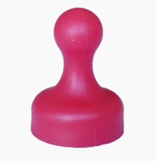 NEODYMUM magnet, červená tabuľa na chladničku