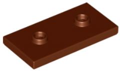 LEGO 2X4 S COPMI - HNEDÁ Č. 65509 10 KS.