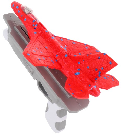 V2 KLZÁR LIETADLO S ODPAĽOVAČOM STYROFOAM DETS FIGHTER ČERVENÝ.