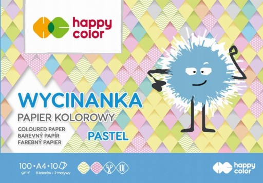 DEKORATÍVNY PAPIEROVÝ BLOK FAREBNÝ BLOK PRE DETI