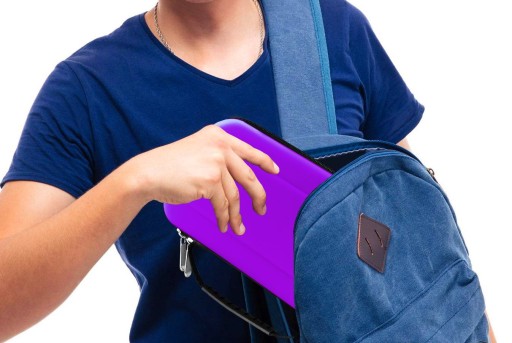 VYLEPŠENÉ POUZDRO PRE NINTENDO SWITCH OLED PURPLE
