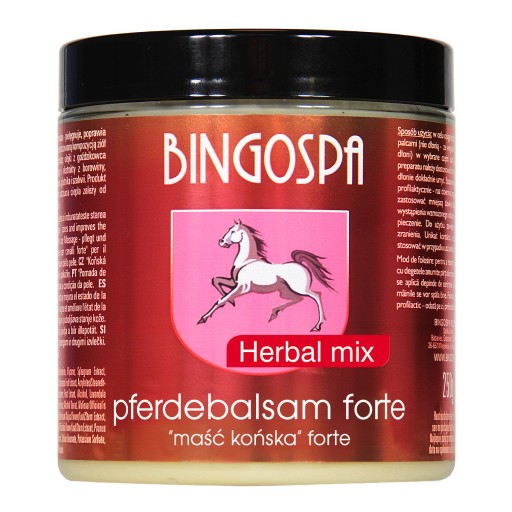 KONSKÁ MASŤ FORTE BYLINKOVÁ ZMES 250 g BINGOSPA