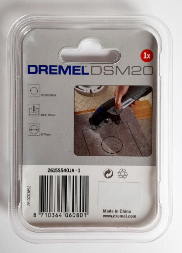 Diamantový vkladací kotúč Dremel DSM540 pre DSM20
