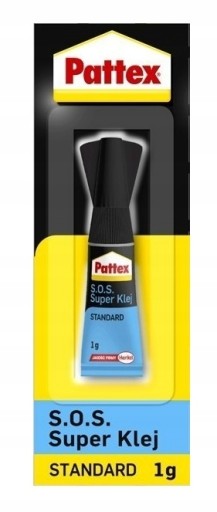Spoločnosť PATTEX S.O.S. SUPER GLUE STANDARD INSTANT 1G