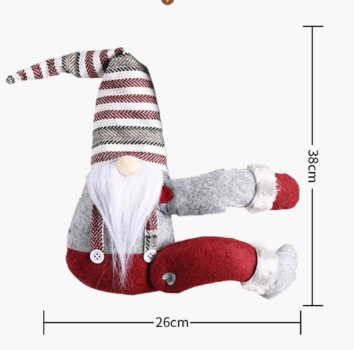 SANTA, SLON, TRPALÍK, SO VELKÝM VIANOČNÝM DARČKOM NA VELKÝ CESTOVNÝ DARČEK