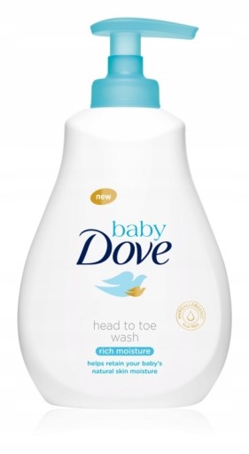 DOVE BABY RICH VLHKÝ GÉL DO KÚPEĽA 400 ML