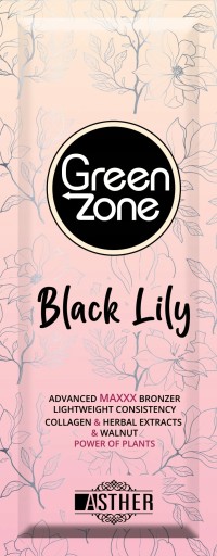 Asther Green zone Black Lily mlieko na opaľovanie 15 ml