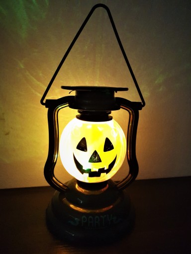 LED HALLOWEEN TEKVICOVÁ LAMPA + BATÉRIE DEKORATÍVNA LAMPA DEKORATÍVNA LAMPIÓNA