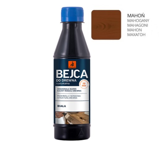 Lazúra na drevo Dragon 0,2 l mahagón