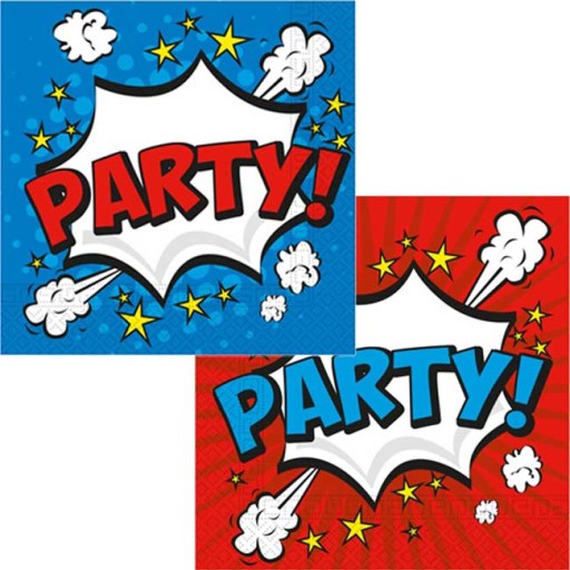 Papierové taniere Boom Party 23 cm - 8 ks
