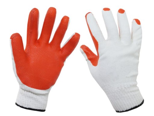 Dlažba PRACOVNÉ RUKAVICE pod dlažbu RGS EXTRA GRIP LATEX 10/XL