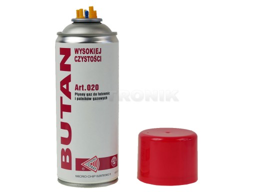 Bután 400ml plyn pre plynové spájkovačky art.020