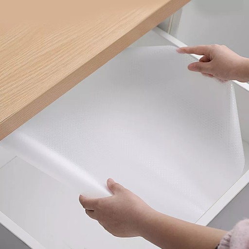 Protišmyková podložka pod zásuvky, skrinky, toaletné stolíky, komody, 50x150cm