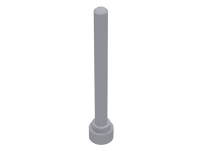 LEGO 3957b ANTENNA 4H svetlosivá NOVINKA (1g)