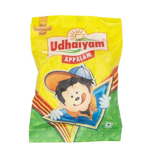 Indický snack Appalam Udhaiyam 100g