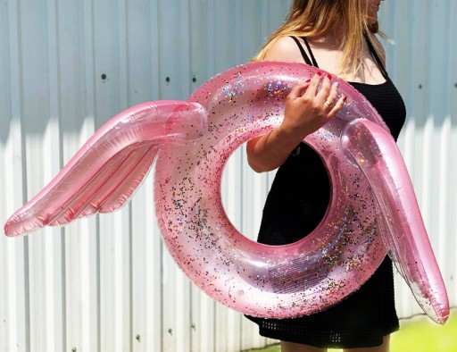 Detský krúžok na plávanie, 70cm nafukovací matrac, do bazéna pri mori
