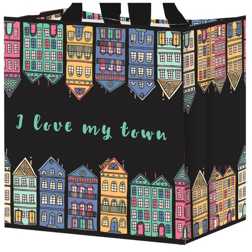 Elegantná látková nákupná taška CITY x1