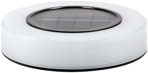 Solárna záhradná lampa zapustená do zeme, biela IP44, dekoratívna