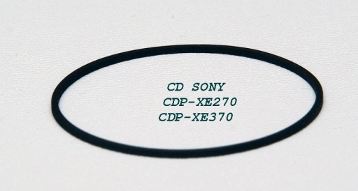 CD SONY CDP-XE270, hnací remeň CDP-XE370