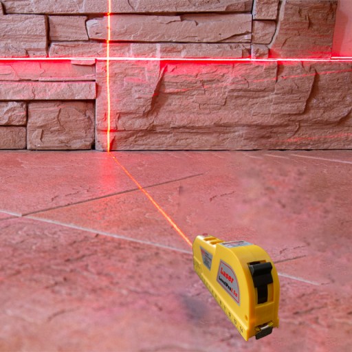 LASEROVÁ HLADINA S MERANÍM 250 cm LED LASER