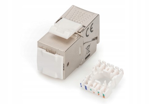 ZÁSUVKA KEYSTONE RJ45 MODUL STP CAT.6A BEZ NÁSTROJA