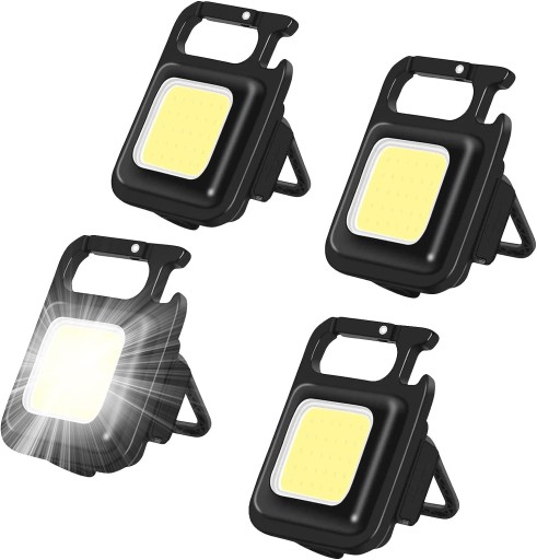VÝKONNÁ MINI LED VRECKOVÁ LAMPA + MAGNETOVÁ KĽÚČENKA