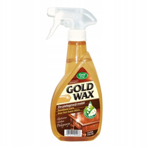 Prípravok na starostlivosť o nábytok GOLD WAX 400 ml