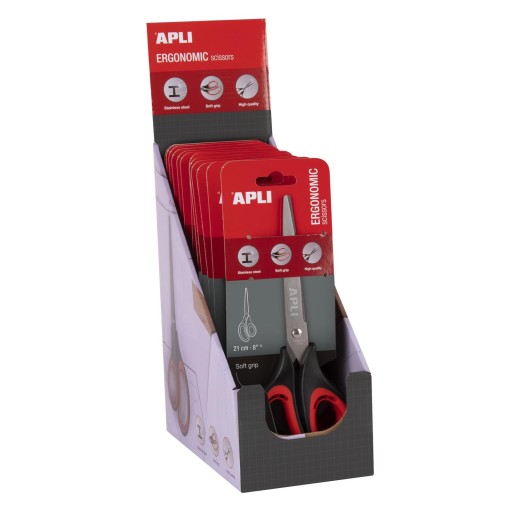 Ergonomické nožnice Apli Kids 21 cm