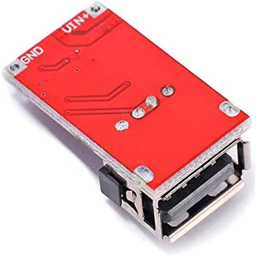USB 5V 3A stupňový prevodník s 6-20V nabíjačkou