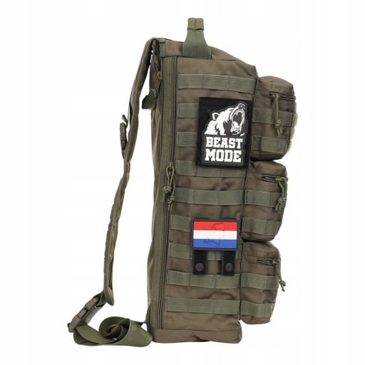 101 Inc. - Sada 4 pásikov na suchý zips - Zelená