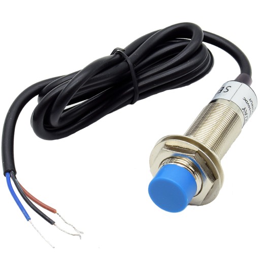 INDUKČNÝ PRIBLIŽOVACÍ SNÍMAČ PNP NC LJ18A3-8-Z/AY 8mm 6-36V PRIEMER 18mm