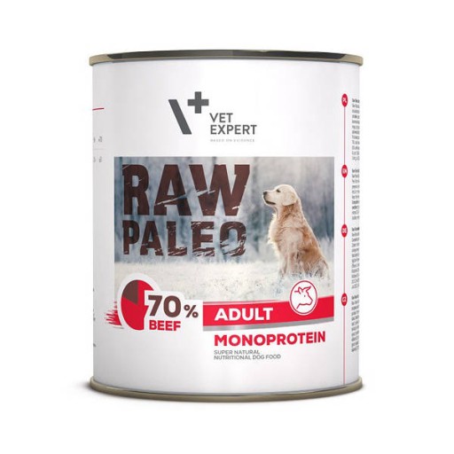 Raw Paleo Beef ADULT Hovädzie 800g
