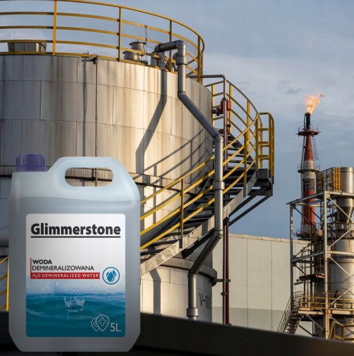 GLIMMERSTONE DESTILOVANÁ DEMINERALIZOVANÁ VODA 5L